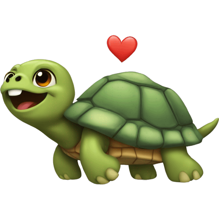 turtle love emoji