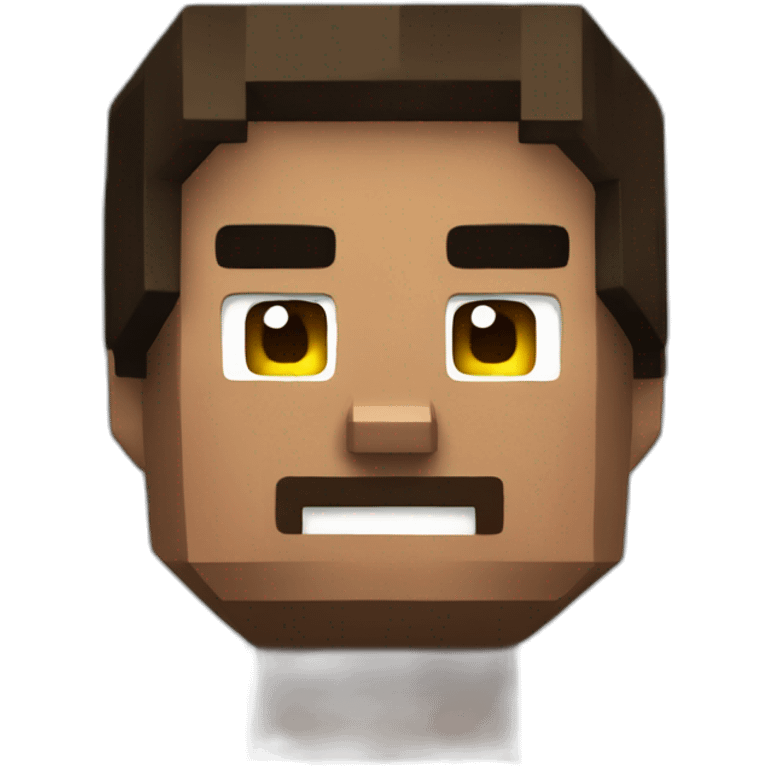 Steve minecraft emoji