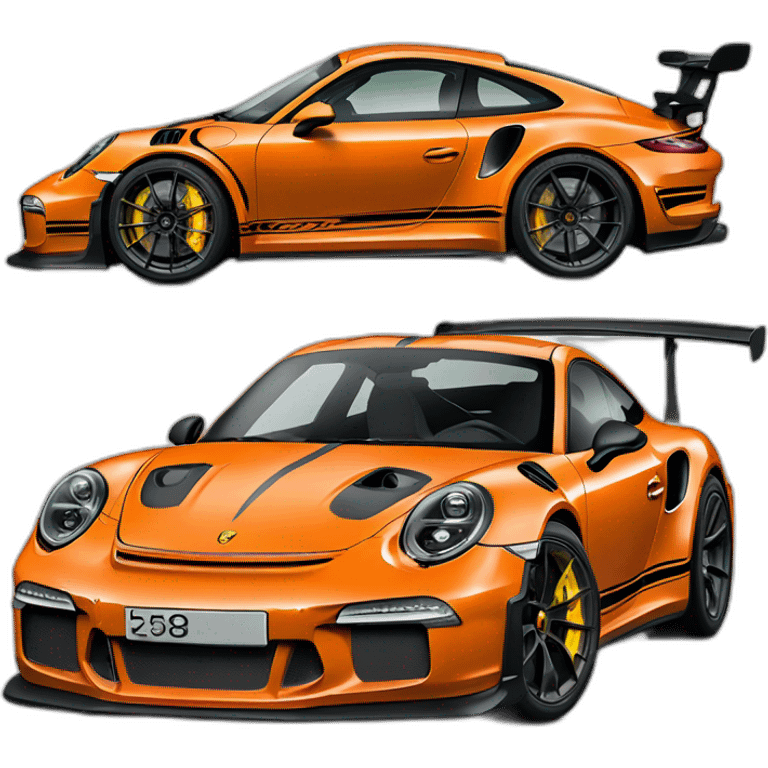 Porsche gt3 rs emoji