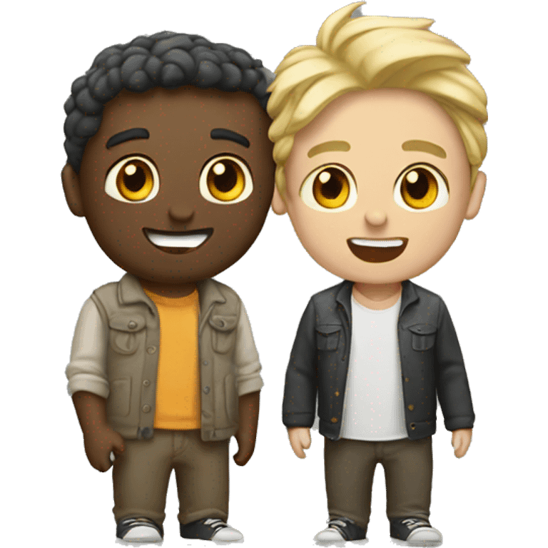 two friends  emoji