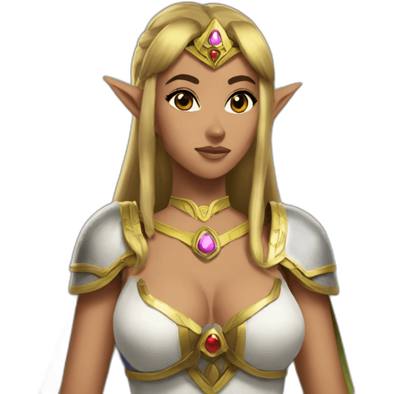 Princess Zelda big tits emoji