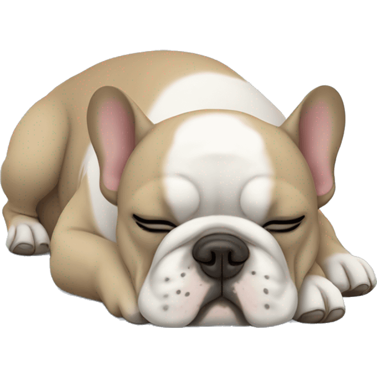 sleeping-fat-french-bulldog-blue emoji