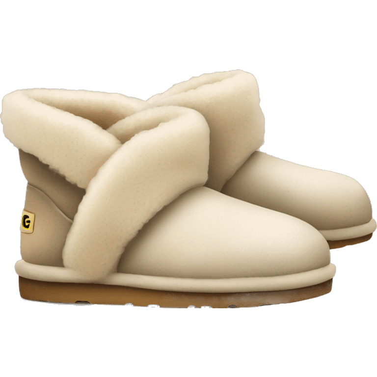 UGG slippers  emoji