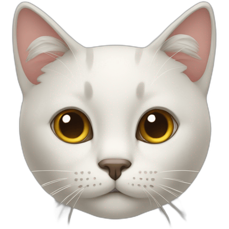 cat with humain face emoji