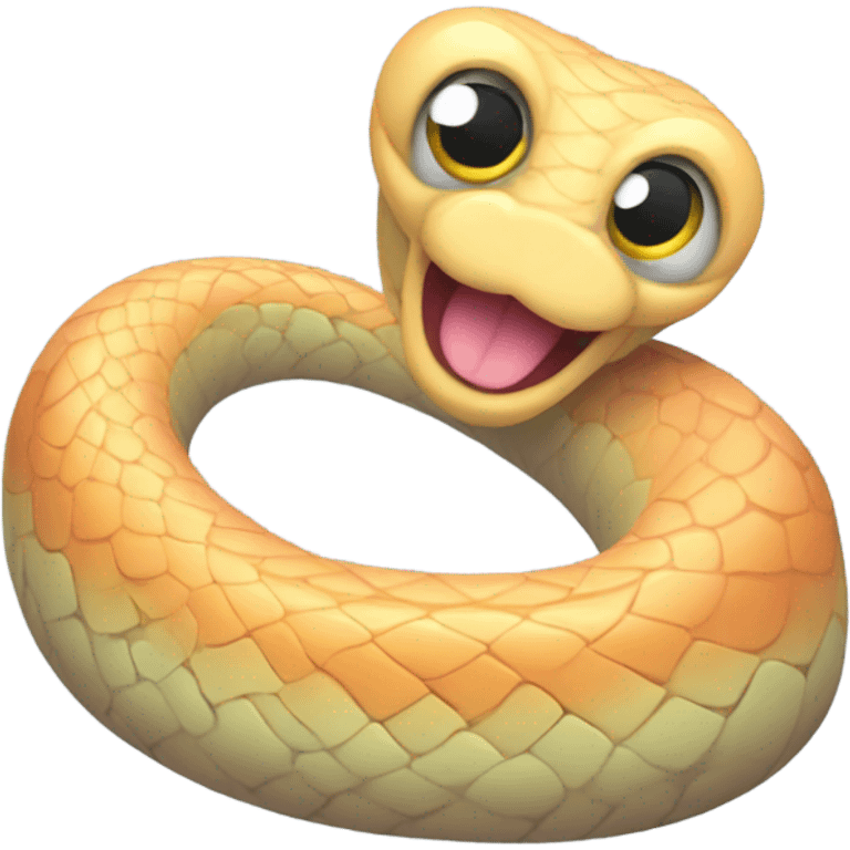 cute snake  emoji