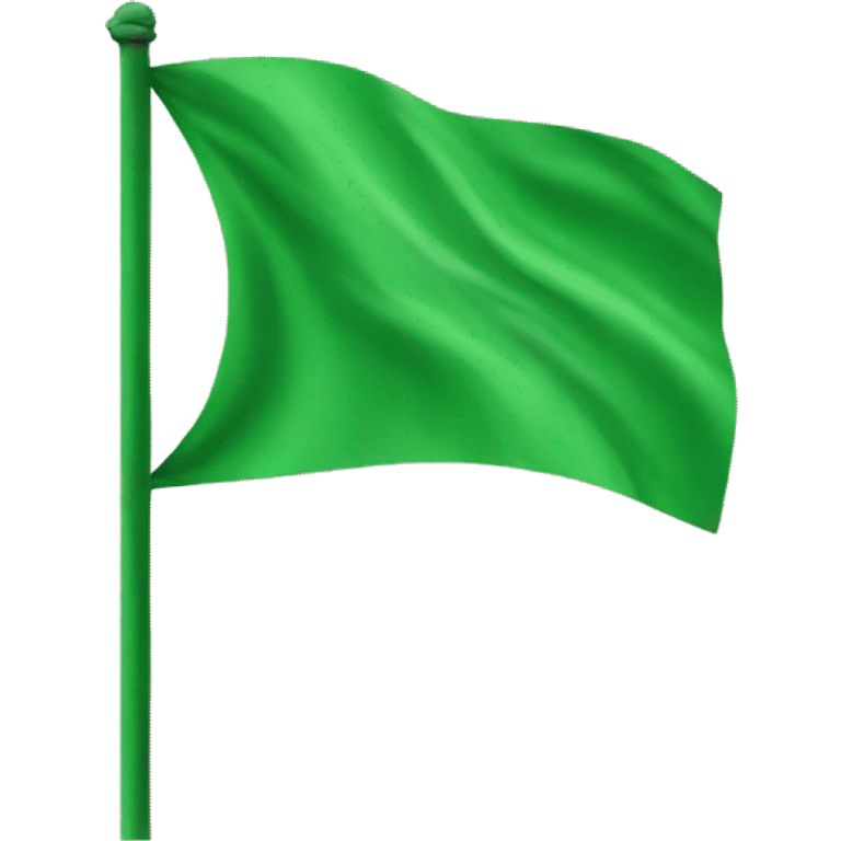 Green flag  emoji