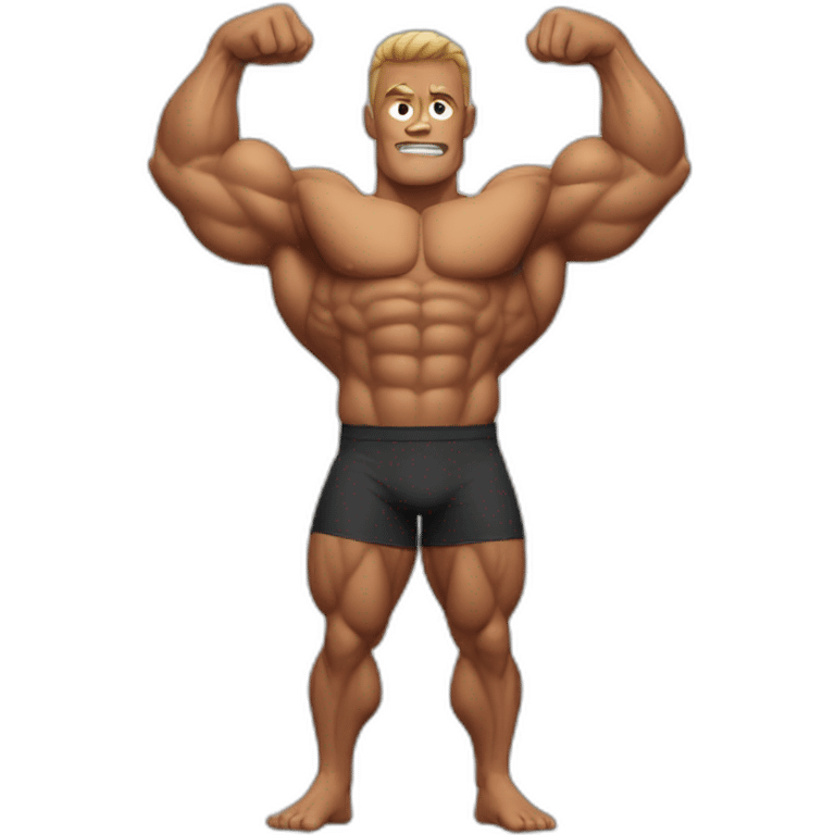 muscle man  emoji