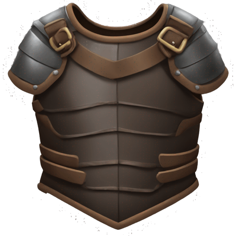 leather torso armor emoji