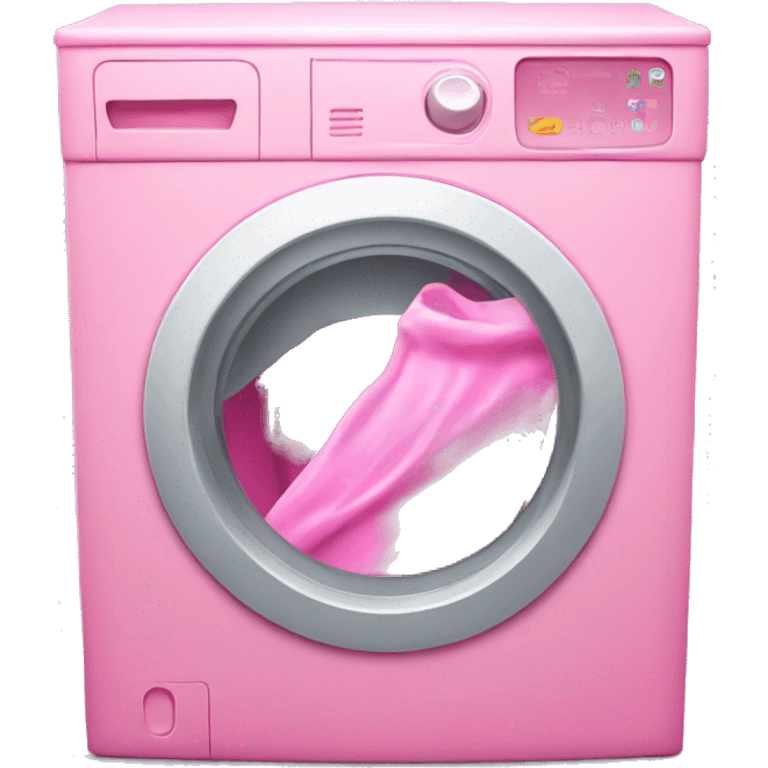 Pink laundry detergent emoji