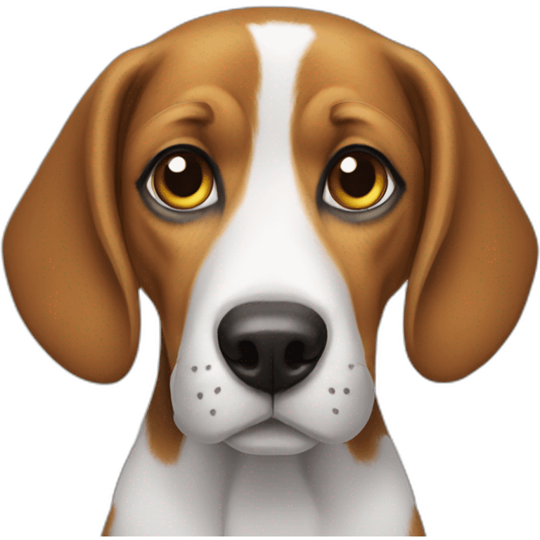 Un beagle emoji