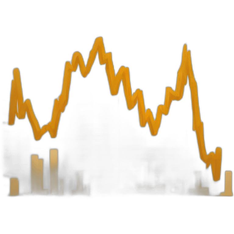 stock market chart-rising emoji