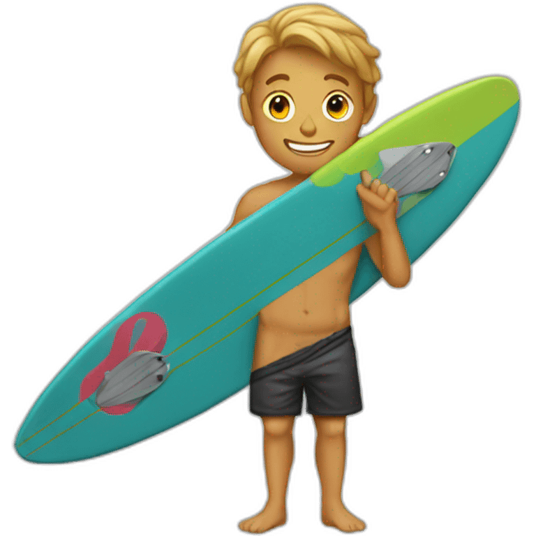 Surfer  dude emoji