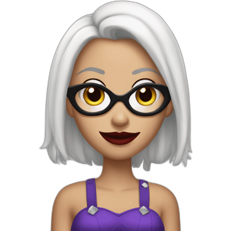 Harley queen peau blanche emoji