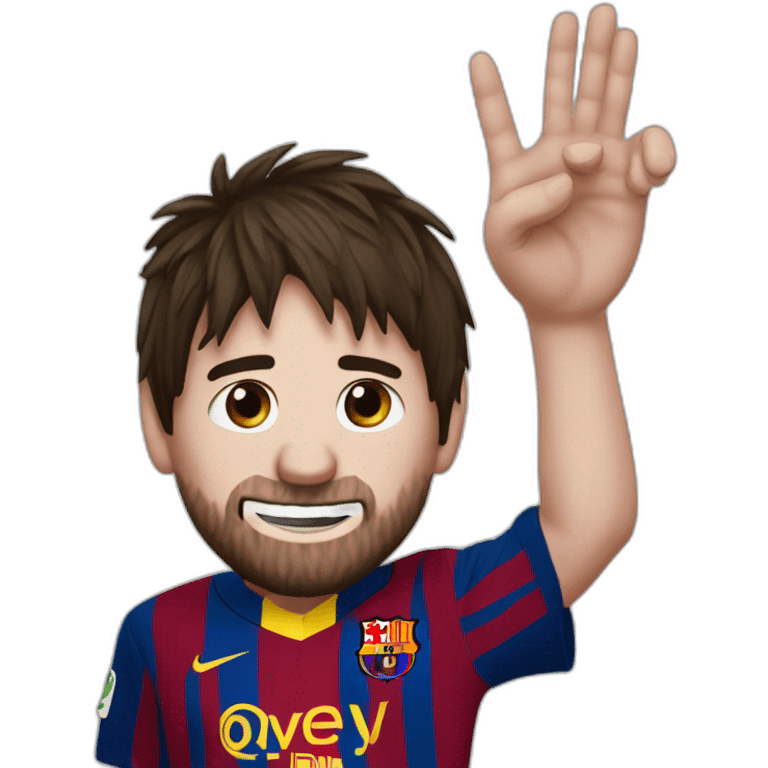 messi con una tuerca en la mano emoji