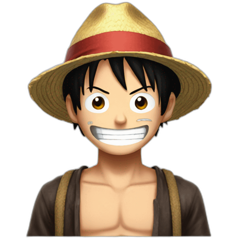 Luffy emoji