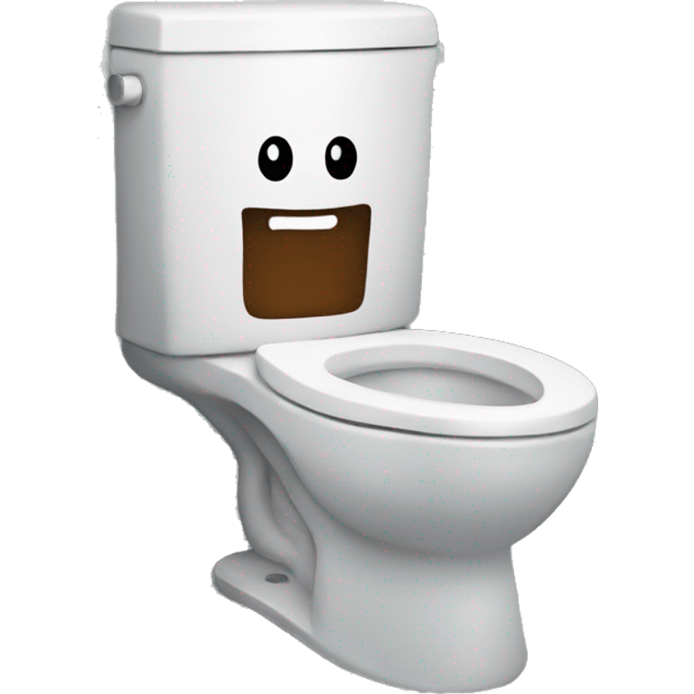 thinking toilet emoji