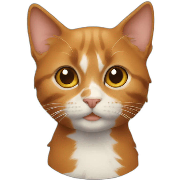 Chat roux emoji