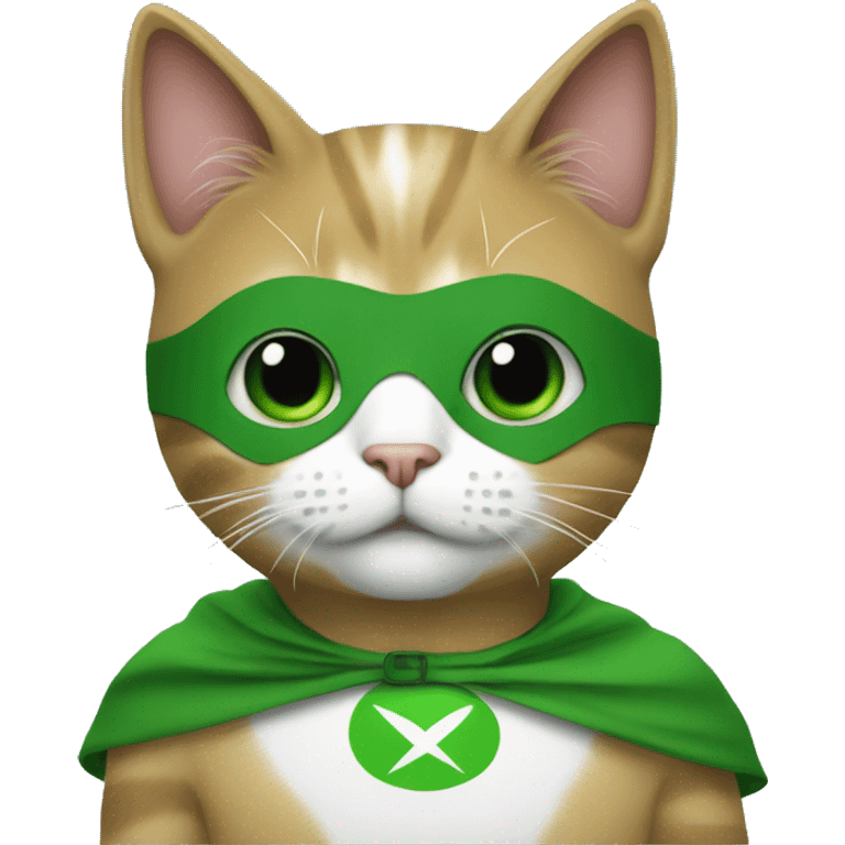 cat-superhero green emoji