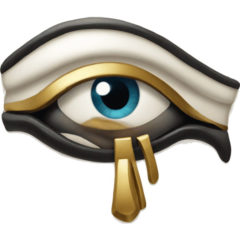 eye in the egypt style emoji