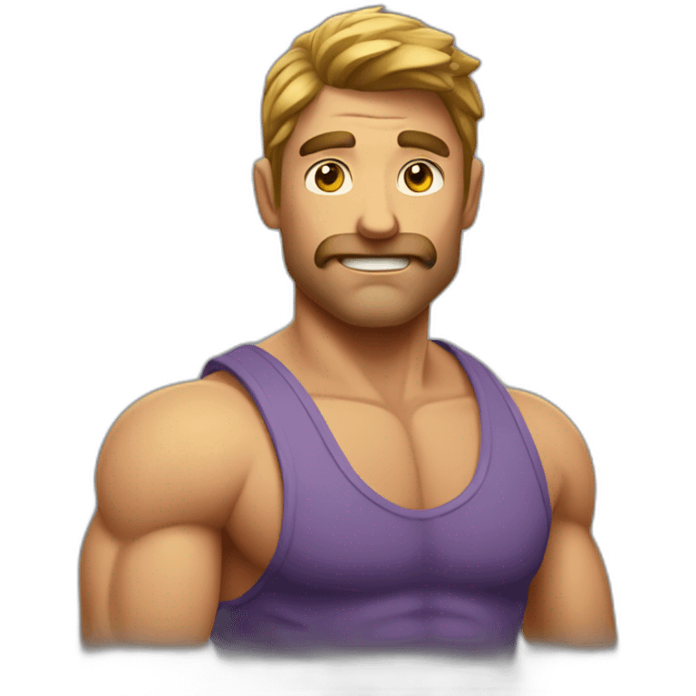 Homme musclé emoji