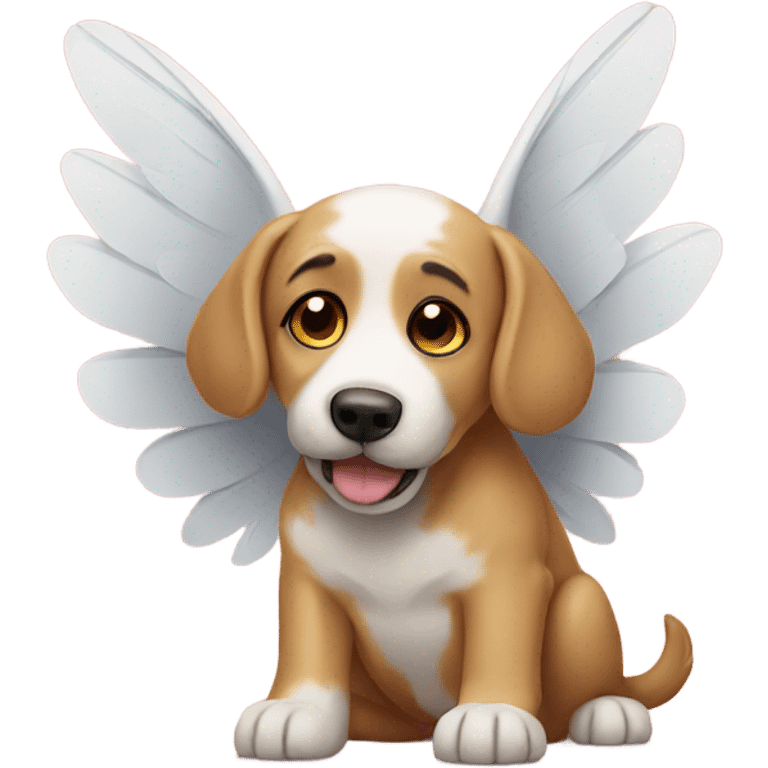 Dog with wings emoji