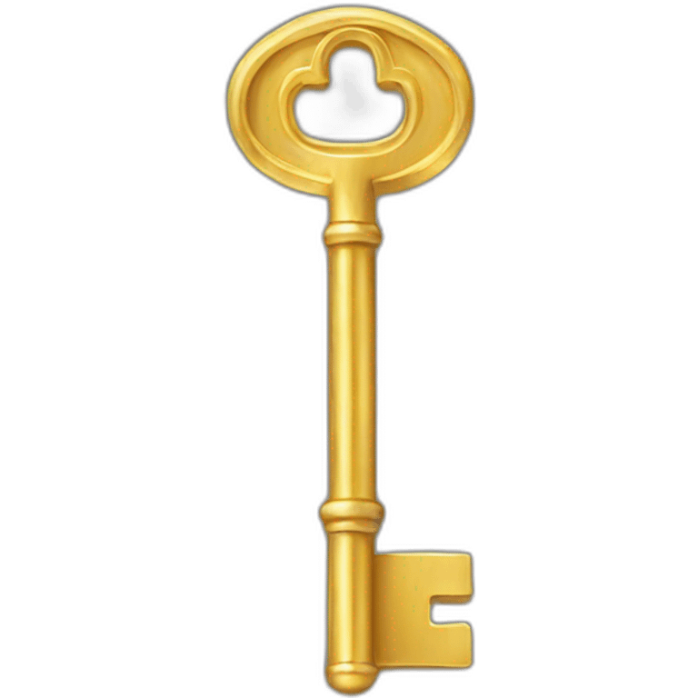 Golden key emoji