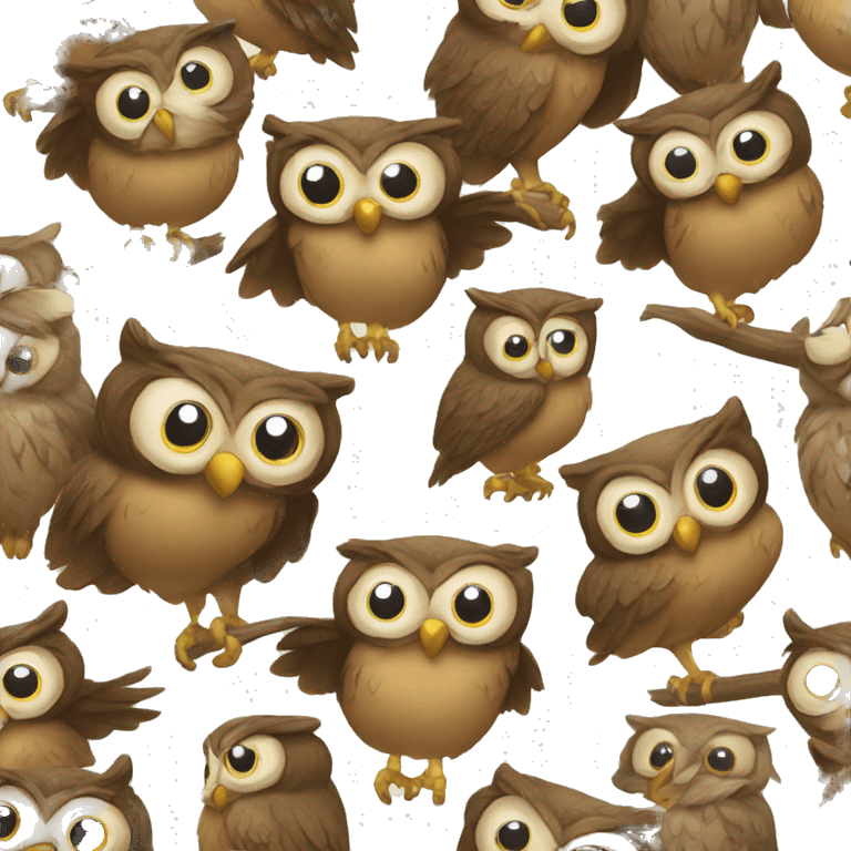 Owl tas emoji