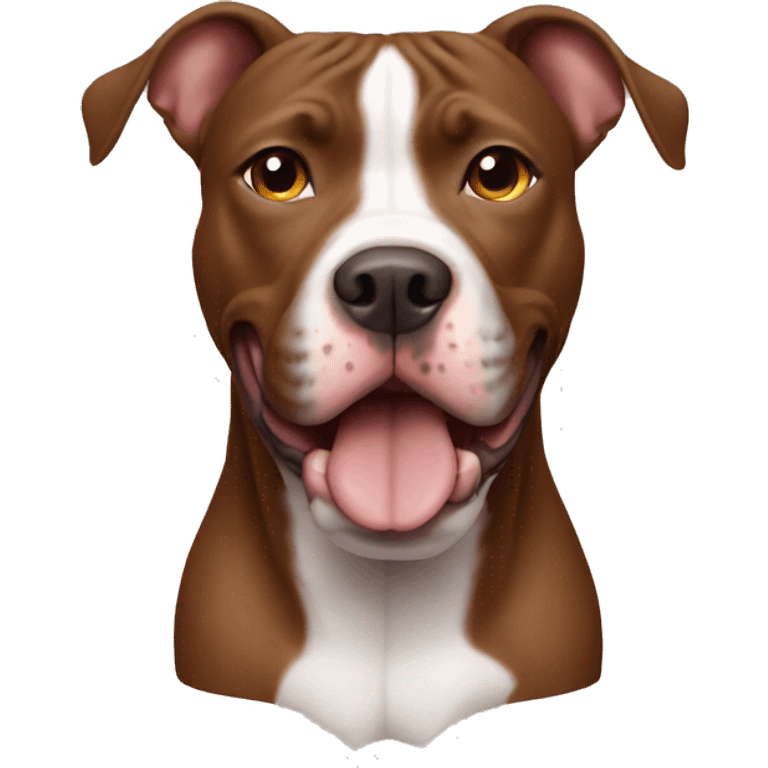 brown pitbull emoji