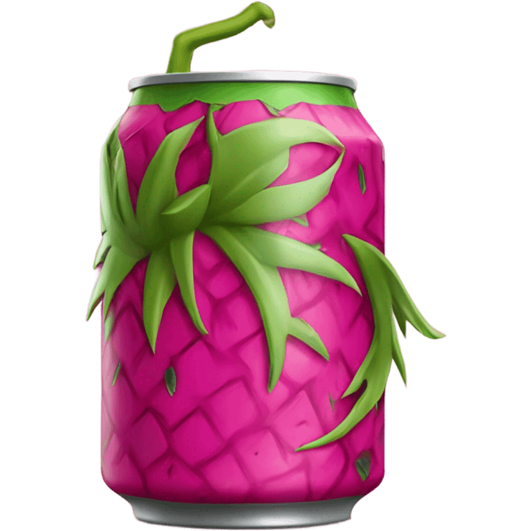 Energy Drink with the Taste of a Dragonfruit Dragon  emoji