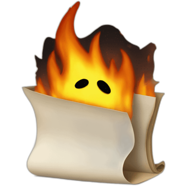 burned contract emoji