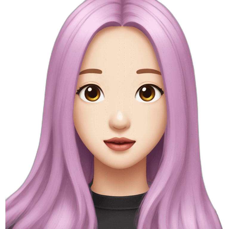 Jisoo from music group blackpink emoji