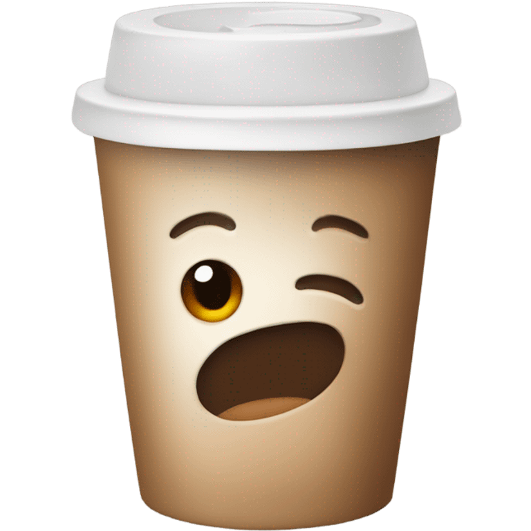 to go coffee cup emoji