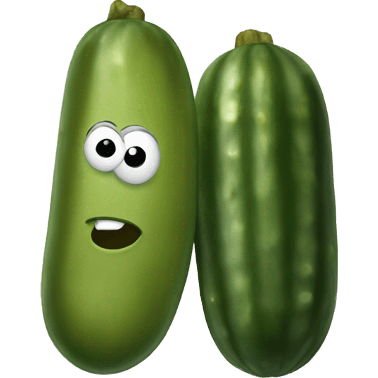 pickle on a plate emoji