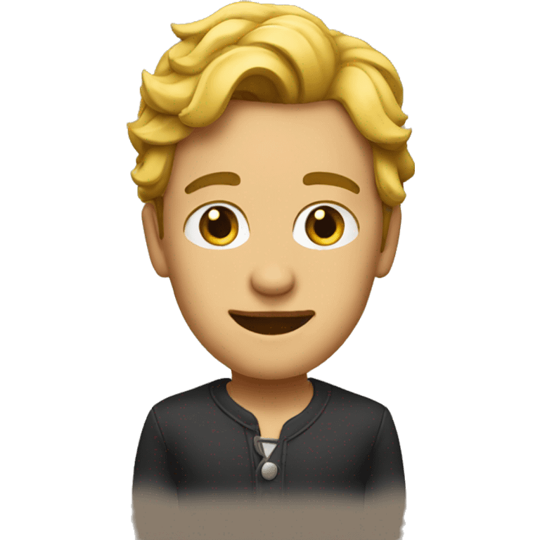 An actor on a stage emoji