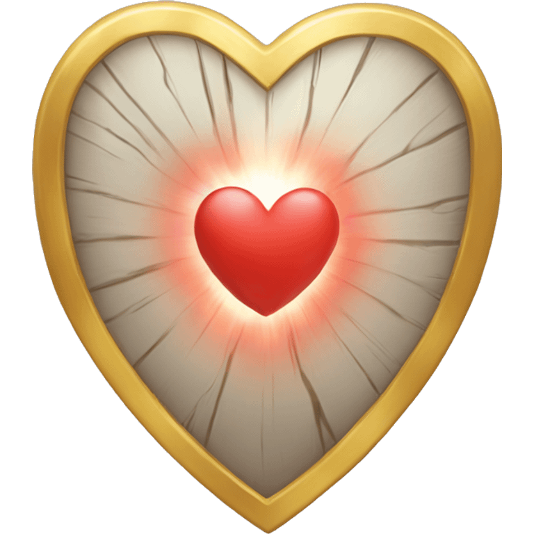 heart shield of light emoji