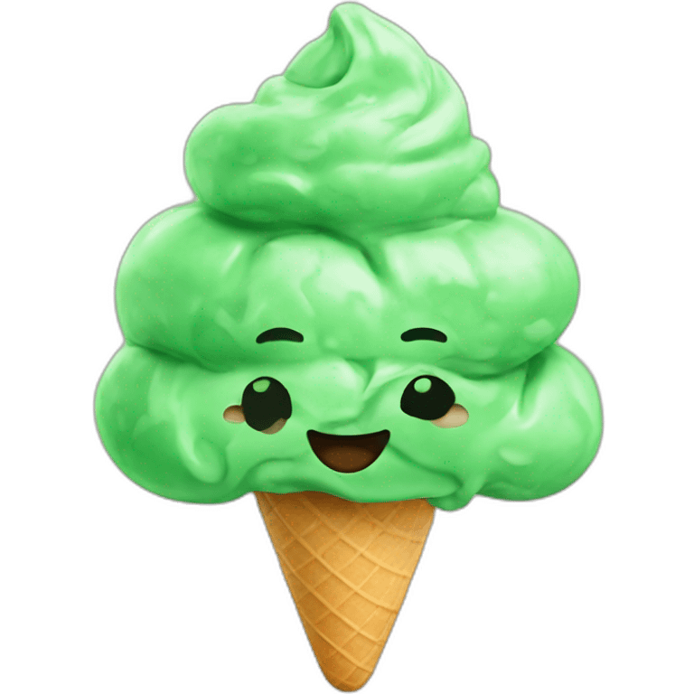 marijuana ice cream emoji