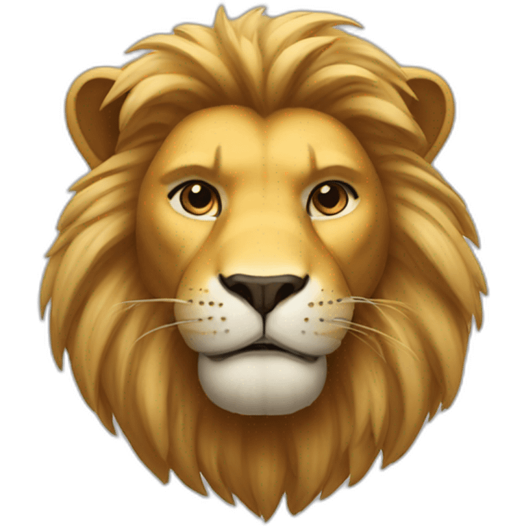 gym lion emoji