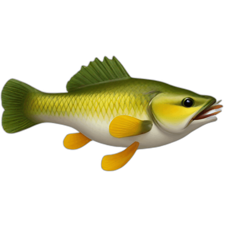 Duck fish hybrid emoji