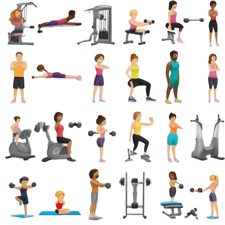 Gym emoji