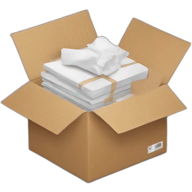 Small business packing material  emoji