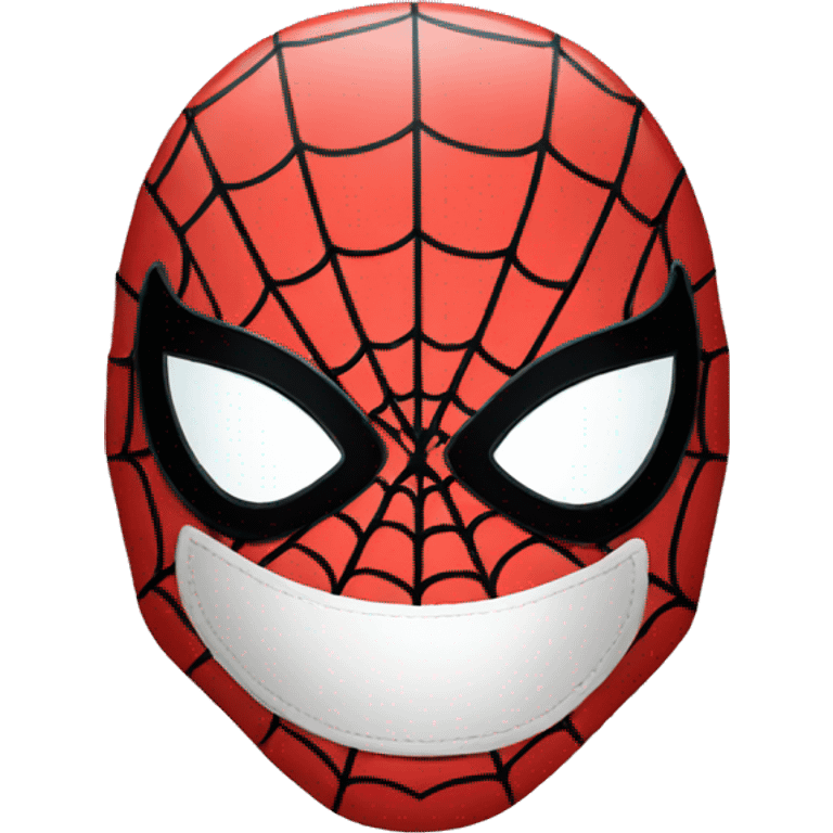 Spiderman mask emoji