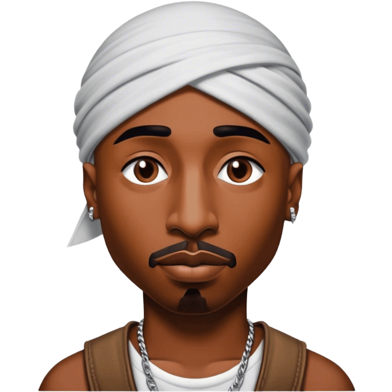 tupac the rapper emoji