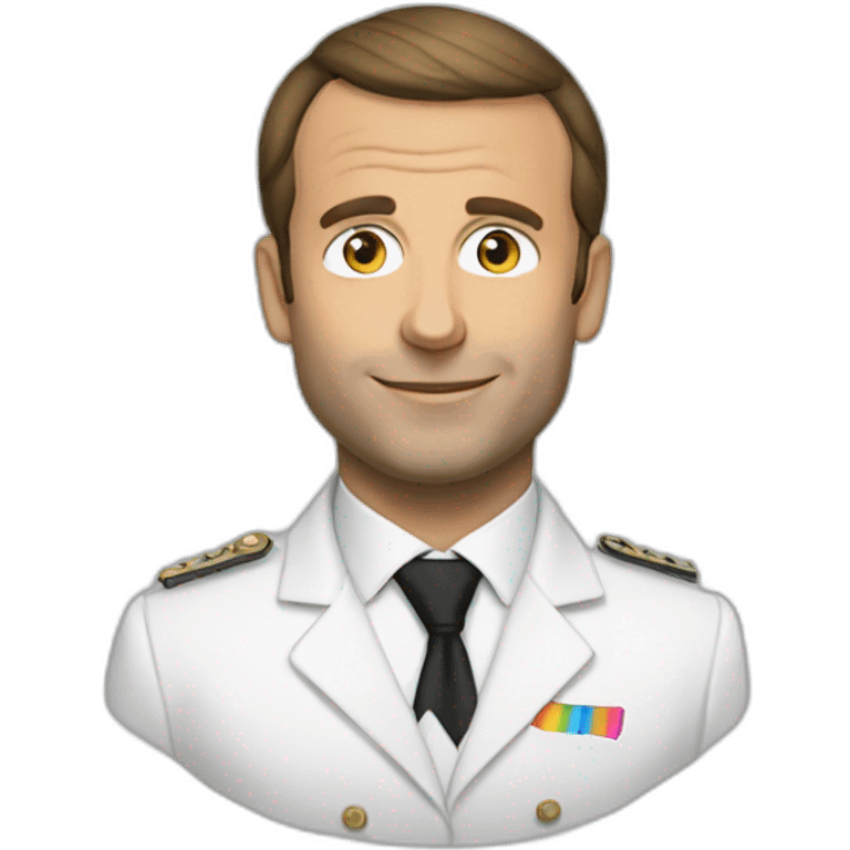 Macron lgbt emoji