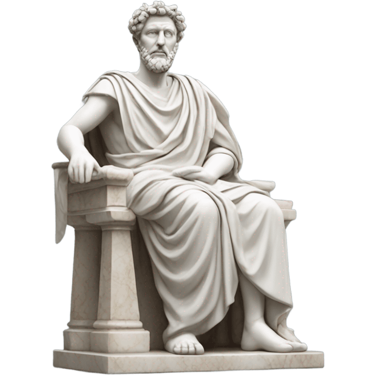 marble statue of Marcus Aurelius emoji