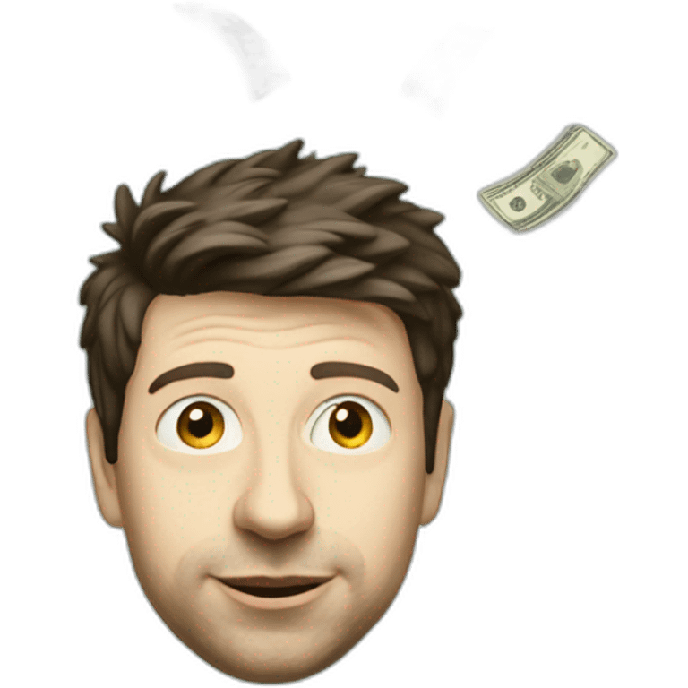 raining cash sam altman emoji