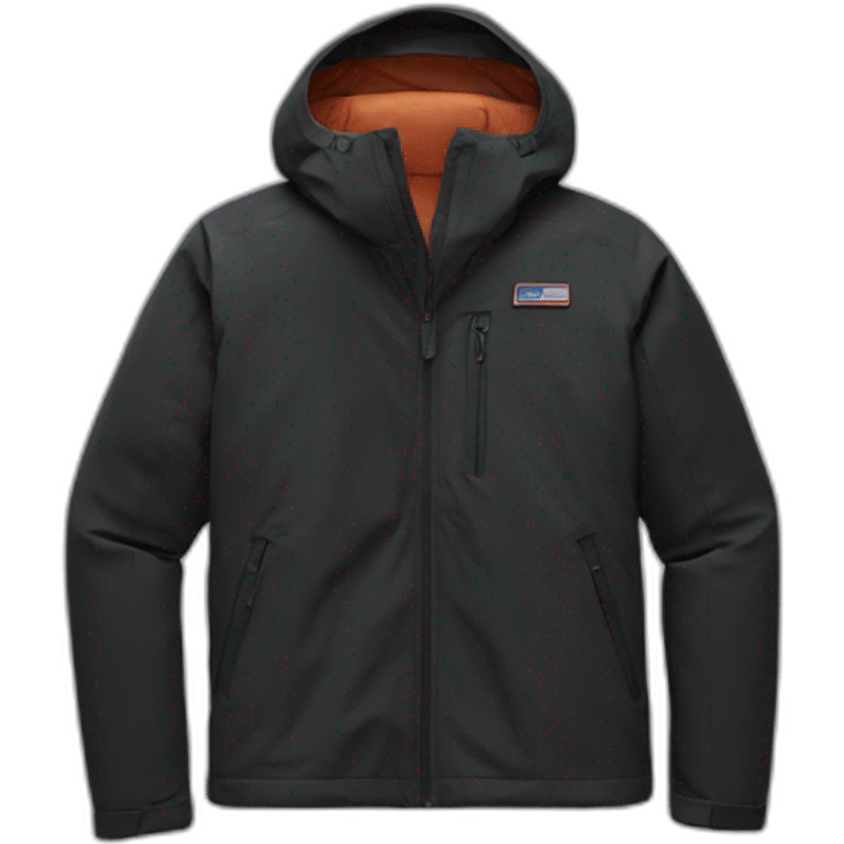 black-patagonia-jacket emoji