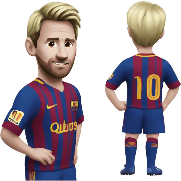 Messi en tmax emoji