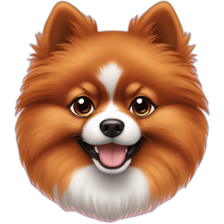 red pomeranian emoji