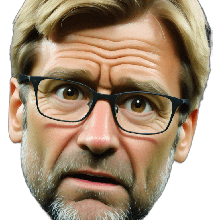 jurgen klopp crying offside goal emoji