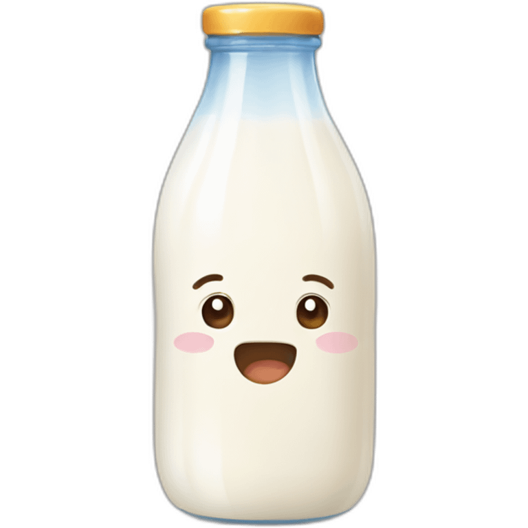 cute milk emoji